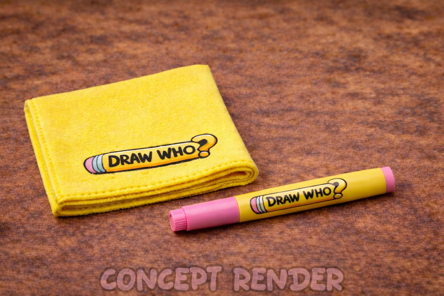 Markers and eraser